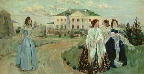A Walk at Sunset